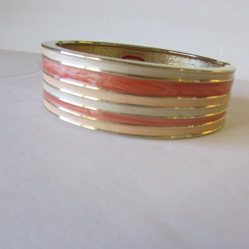 3 Costume Jewelry Cuff Bracelets - Picture 2 of 7